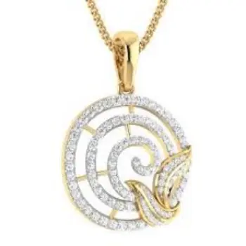 Quite White Gold Pendant